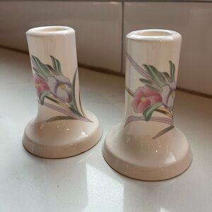Beacon Cream and Pink Accents with Floral Design